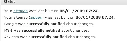 Google Sitemap 1