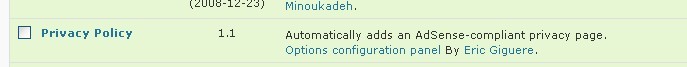 Privacy Policy