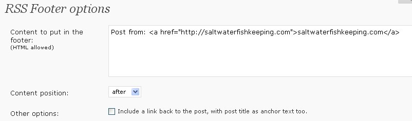 RSS Footer