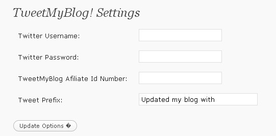 Tweet My Blog